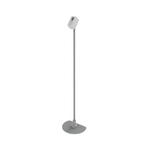 Free standing charging post for ceiling hoist